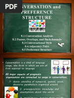 08 Conversation and Preference Structure The Newest