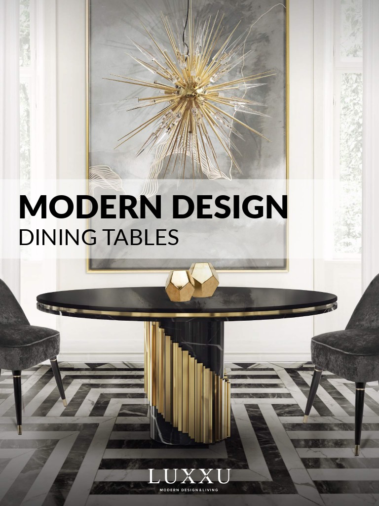 Modern Dining Tables Collection Showcase | PDF