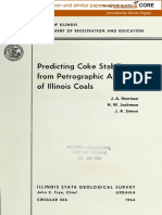 Predicting: Petrographic Analysis Coals