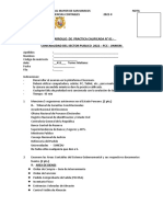 Desarrollo de Practica Calificada #1 Aula 411 Contabilidad Del Sector Publico 2022 Ii Semestre - Unmsm