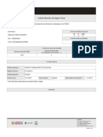 Constancia de Semanas Cotizadas Del Asegurado