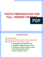 Tooth Preparation For Full Veneer Crowns Suchi