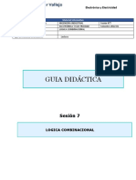 Sesión 07, Circuitos Combinacionales