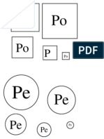 sylaba P i M_ kształty sekwencja