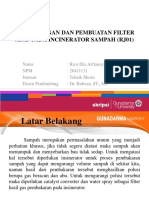 Perancangan Dan Pembuatan Filter Asap Pada Inciner