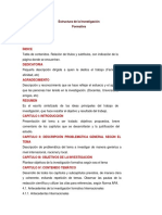 Estructura de La Investigación Formativa