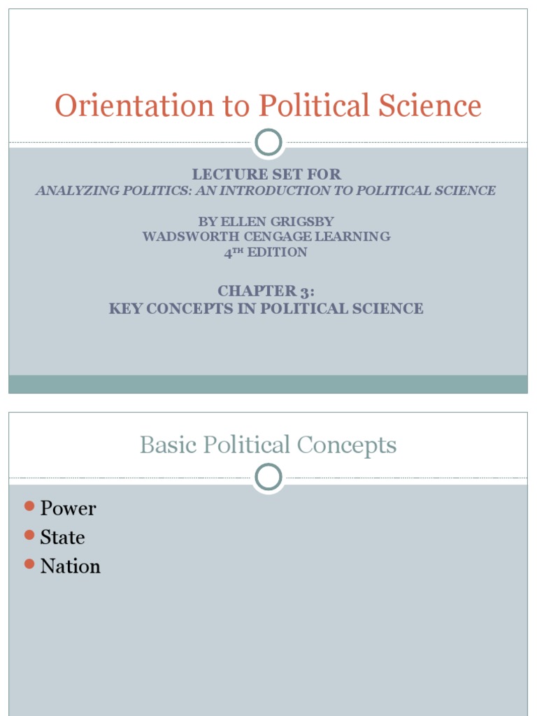 Key Concepts in Political Science | PDF | Nation