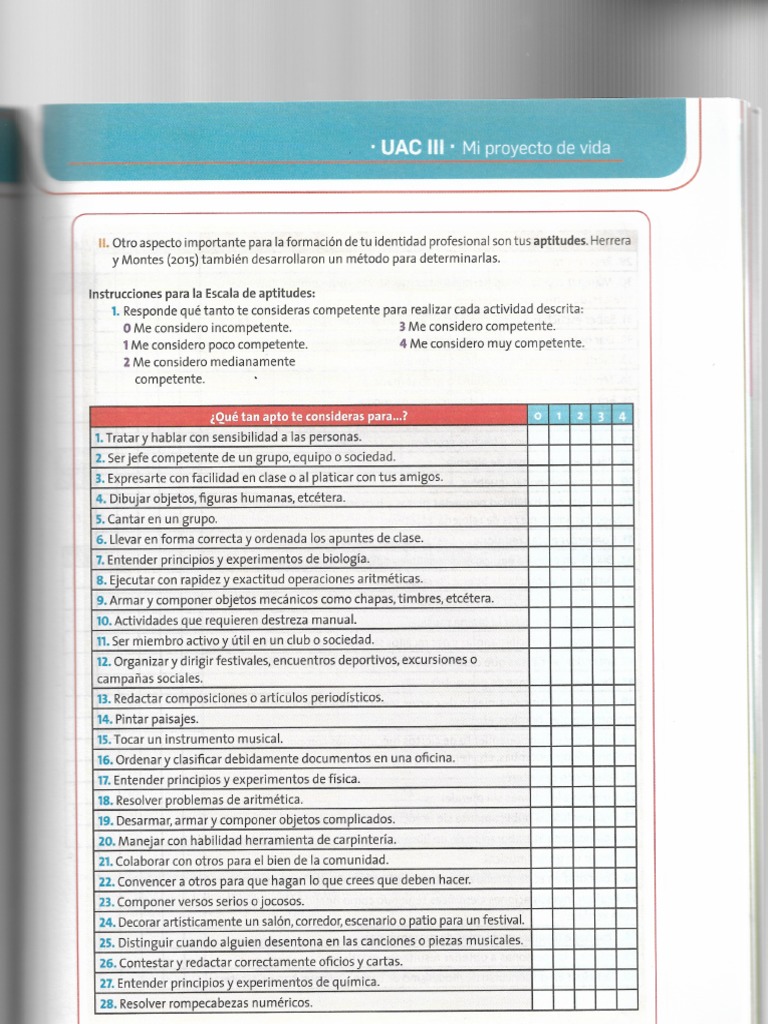 Test de Aptitudes | PDF