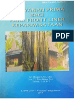 Buku Pelayanan Prima Bagi para Front Liner Kepariwisataan