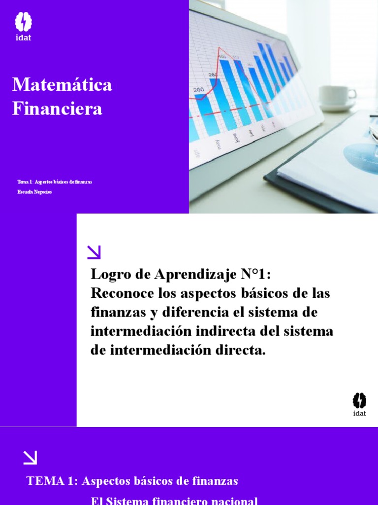 Tema 1 - Matemática Financiera | PDF | Bancos | Bolsa