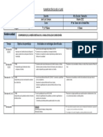 Planificación clase a clase sobre la misión cristiana de la familia