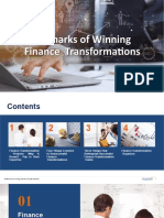 Hallmarks of Winning Finance Transformations