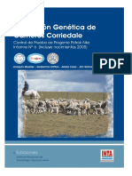 Evaluacion Genetica Ovinos Corriedale