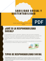Responsabilidad Social y Sustentabilidad - Rodriguezlvarezjuandavid