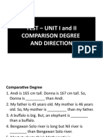 TEST – UNIT I and II