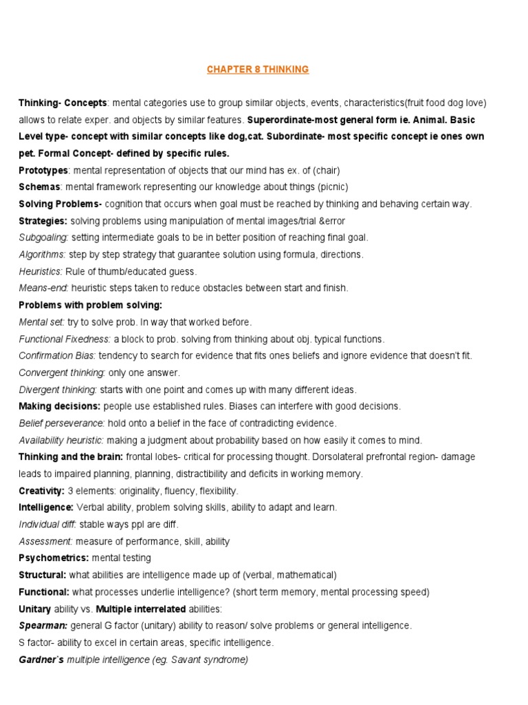 Cheat Sheet Psycho | PDF | Science & Mathematics