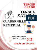 3° Español - Cuadernillo Remedial - Docente