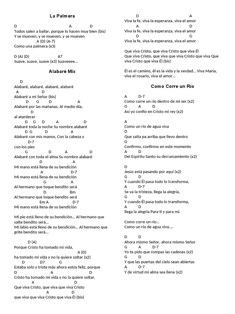 ANIMACION - JAD - Letras | PDF | Cristo (título) | Teología