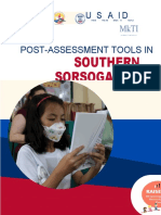 Southern Sorsoganon LRC Post Assessment Tool