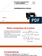 Motor Compresor de 4 Polos