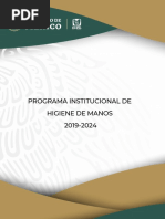 Plan Mejora Higiene de Manos 2024 | PDF | Lavado de manos | Higiene