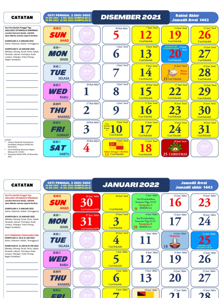 Calendar No Kuda PDF