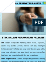 Etika Dalam Perawatan Paliatif