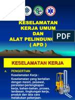 Keselamatan Kerja Umum Dan APD