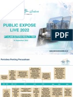 ASRI - Presentasi Public Expose LIve 2022