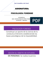 PSICOLOGÍA FORENSE 1ra