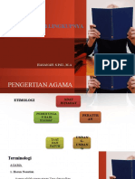 Pengertian Agama Islam (Materi Ibu)