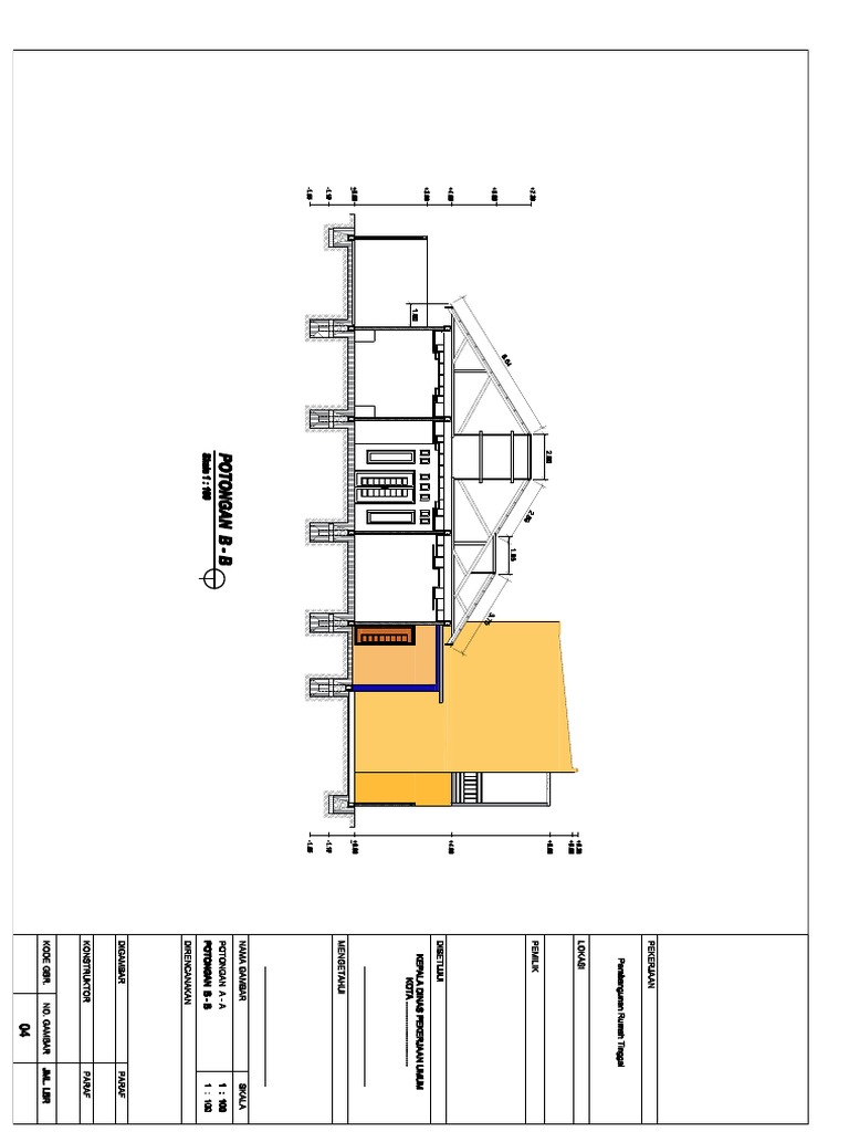 Gambar Potongan | PDF