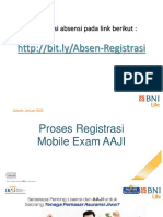 Panduan Registrasi Mobile Exam AAJI - Batch 103