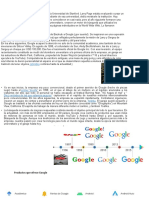 Google Historia Productos Publicidad