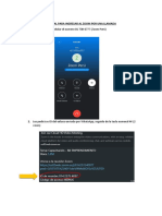 Manual para Ingresar Al Zoom Por Una Llamada