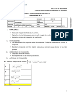 EXAMEN PARCIAL II MAT I I MAÑANA 02-11 Examen