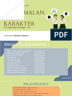 Presentasi Pengamalan Nilai Di Keluarga Dan Kos