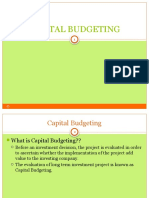 9capital Budgeting