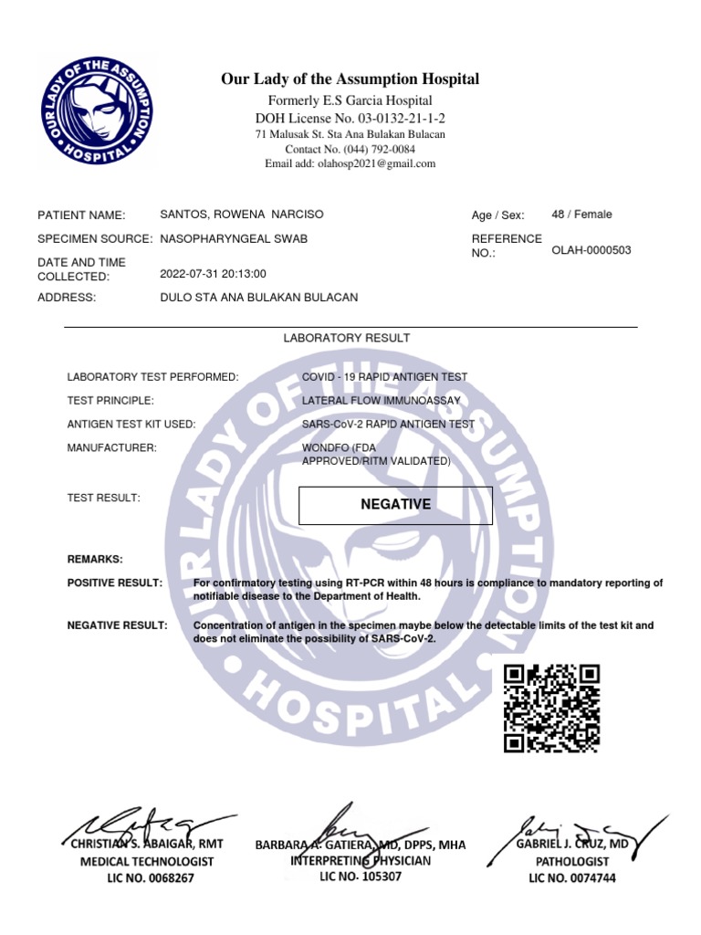 Santos, Rowena PDF Causes Of Death Microbiology