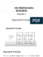 Lecture20 Pigeonhole