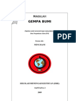 Download MAKALAHGempabyAcceptSunendarSN60649603 doc pdf