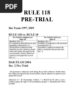 Criminal Procedure Rule 118 To 124