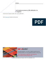 Preliminary Design and Soil Moisture Sensor Yl-69