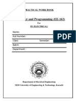 Computer and Programming EE 163