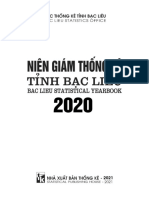 Niên Giám Thống Kê Tỉnh BL 2020