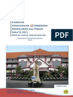 Panduan Penggunaan Anti Mikroba Profilaksis Dan Terapi Edisi Vi 2021 Rsud Syaiful Anwar Malang