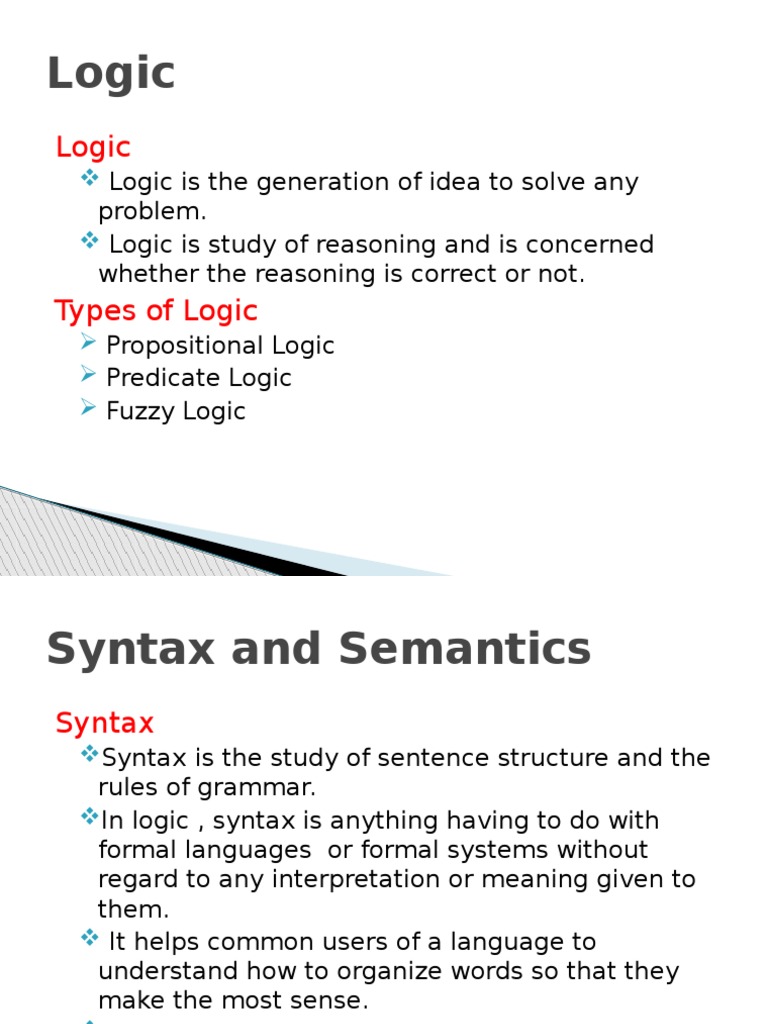 Chapter 4 1 Knowledge-Representation | PDF | Logic | Proposition