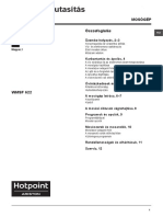 Használati Utasítás: Mosógép