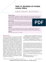 Current Strategies For Phenotyping and Managing Asthma in Preschool Children 2022