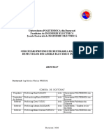 Diagnoza Defectelor Liniilor Electrice in Cablu